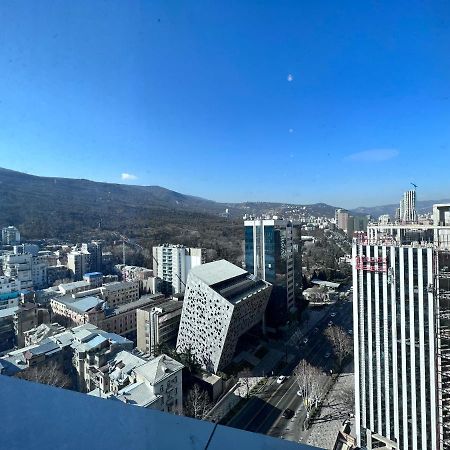 Apartment In Axis Towers, Tbilisi Business Center Eksteriør bilde