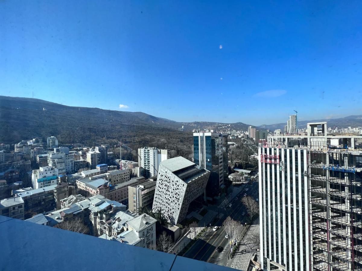 Apartment In Axis Towers, Tbilisi Business Center Eksteriør bilde