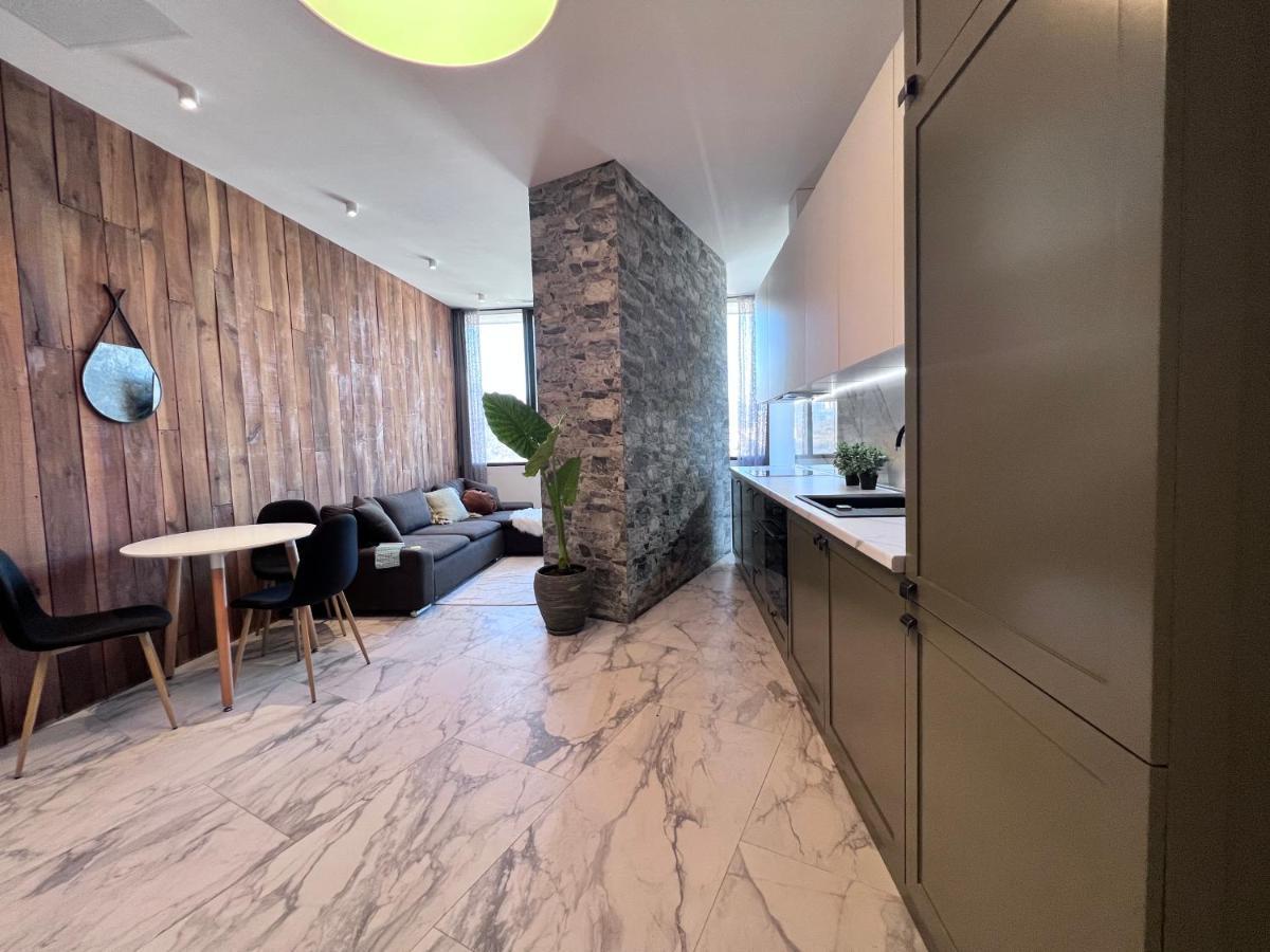 Apartment In Axis Towers, Tbilisi Business Center Eksteriør bilde