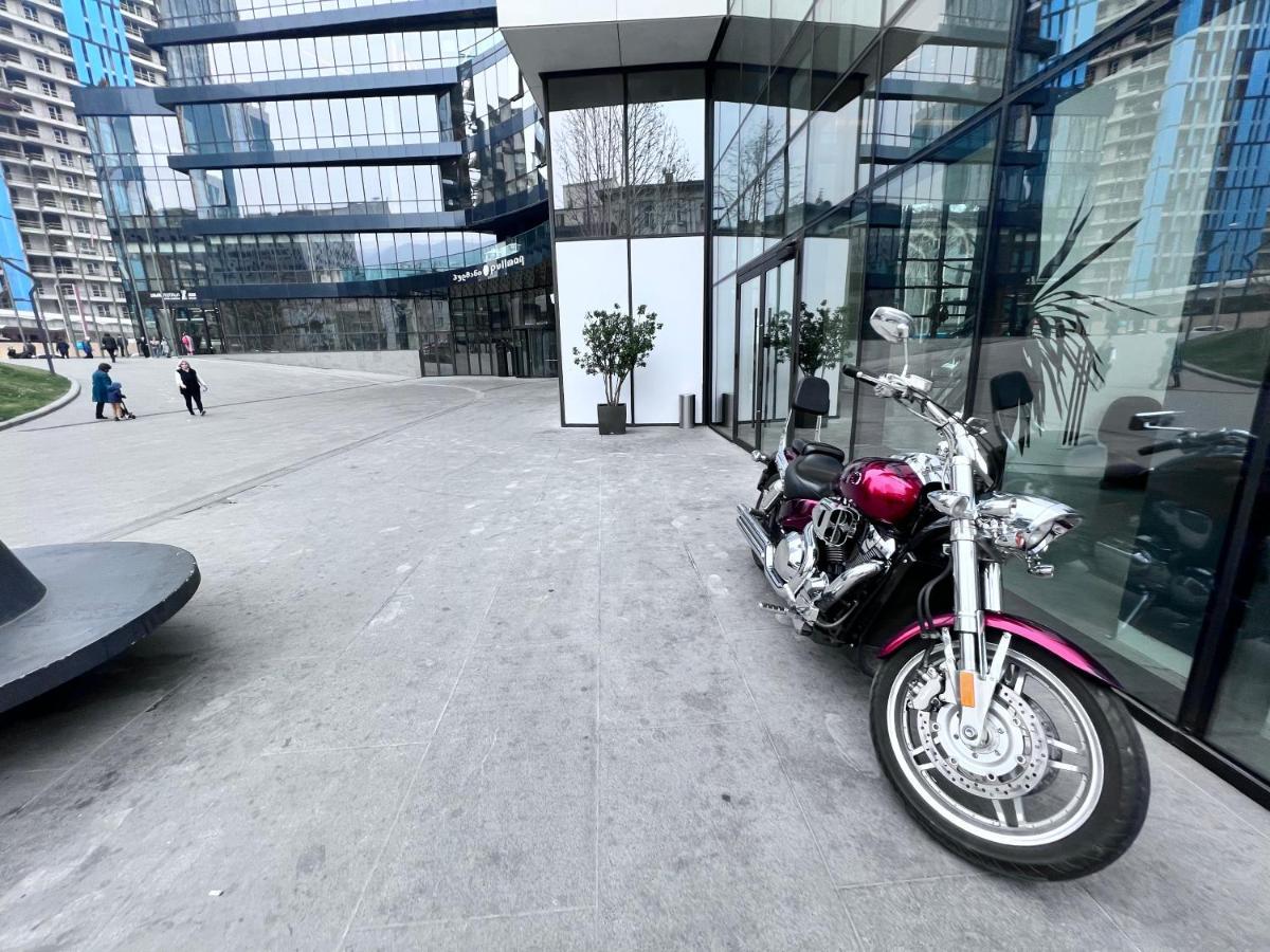 Apartment In Axis Towers, Tbilisi Business Center Eksteriør bilde